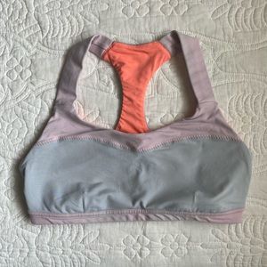 Lululemon racerback sports bra with adjustable